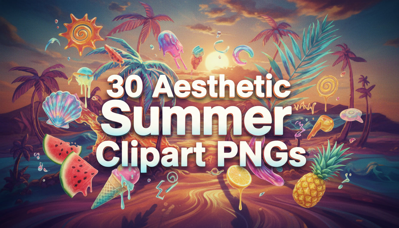 Top 30 Free Summer Clipart Sets You Need